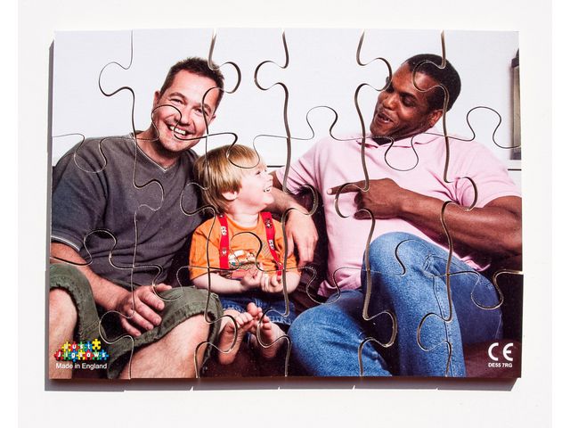 Pussel olika familjer 8 olika pussel | Skola och förskola - Lekmaterial - Pussel - Askpussel | Kontorsexperten