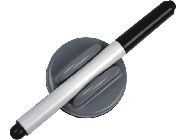 Actual Whiteboardtorkare mini med penna | Kontorsmöbler och inredning - Whiteboardtavlor och tillbehör - Taveltorkare | Kontorsexperten