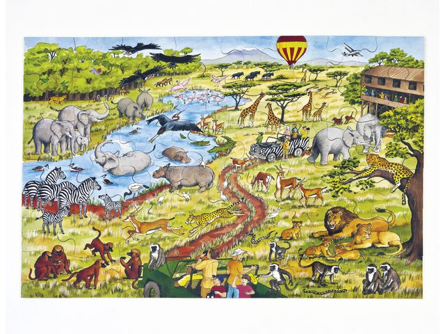 Golvpussel | Skola och förskola - Lekmaterial - Pussel - Golvpussel | Kontorsexperten