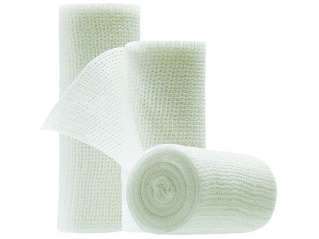MOLLELAST Fixeringsbinda MOLLELAST HAFT 10cmx4m | Sjukvård och omsorg - Förband och fixering - Fixeringsbindor | Kontorsexperten