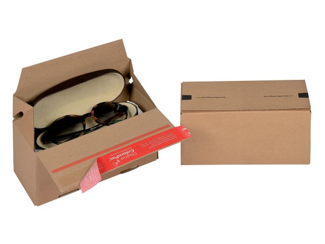 ColomPac E-handelslåda 195x95x90mm | Emballage och lagerutrustning - Lådor och well - E-handelslådor | Kontorsexperten