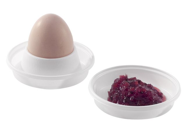 Duni Äggkopp plast vit 10cm 100/fp | Kök och servering - Engångsartiklar - Äggkopp | Kontorsexperten