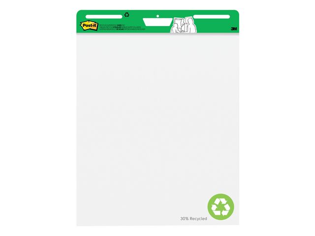 Post-it® Blädderblock, recycled, 635 x 775 mm 2/fp | Kontorsmöbler och inredning - Blädderblock och ställ - Blädderblock | Kontorsexperten