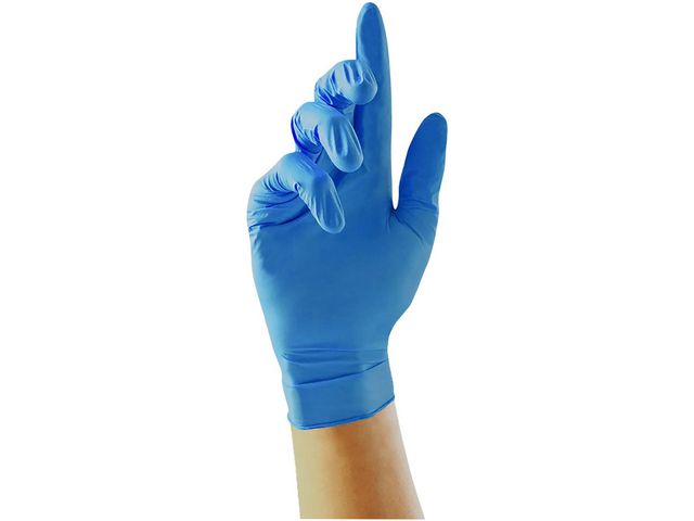 UNICARE Nitrilhandske UNICARE GS0034 XL 100/fp | Skyddsutrustning - Engångshandskar - Nitrilhandskar | Kontorsexperten