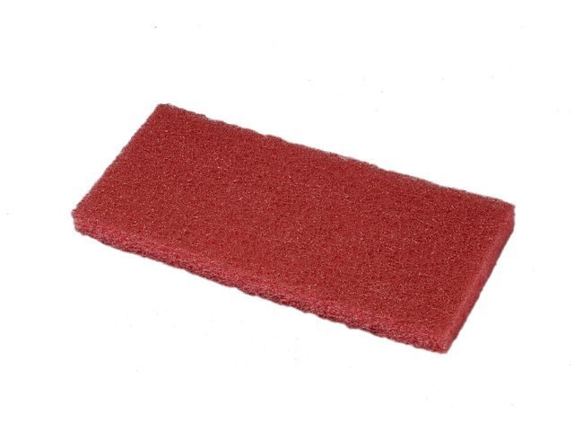 Scotch-Brite Skursvamp, Doodlebug, flexibel, röd, 254 x 118 mm | Städ och hygien - Städredskap - Svampar och skurblock | Kontorsexperten