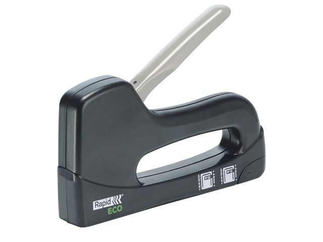 RAPID Häftpistol ECO svart | Kontorsmaterial - Till skrivbordet - Häftpistoler och häfttänger | Kontorsexperten
