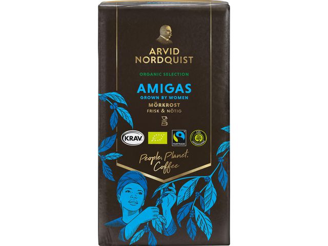 Arvid Nordquist Kaffe Amigas extramörk 450g