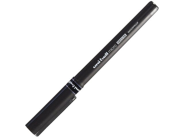 Produktfoto för Uni-Ball Bläckkulpenna  Deluxe 155 röd