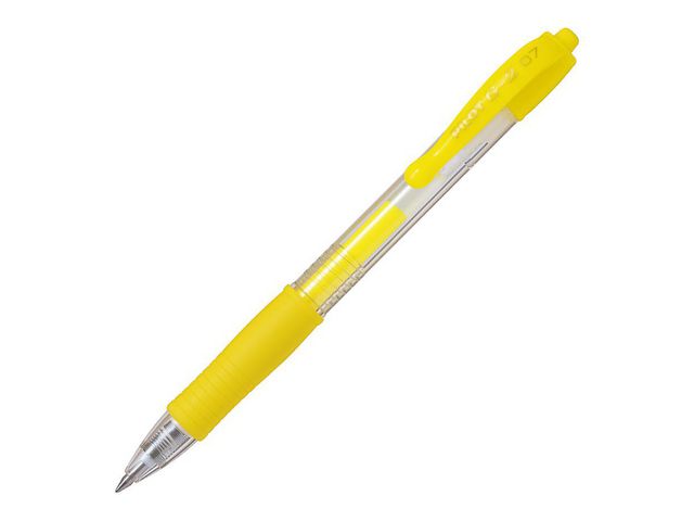 Pilot Gelpenna G-2 0,7 Neon Gul | Kontorsmaterial - Pennor - Gelpennor | Kontorsexperten