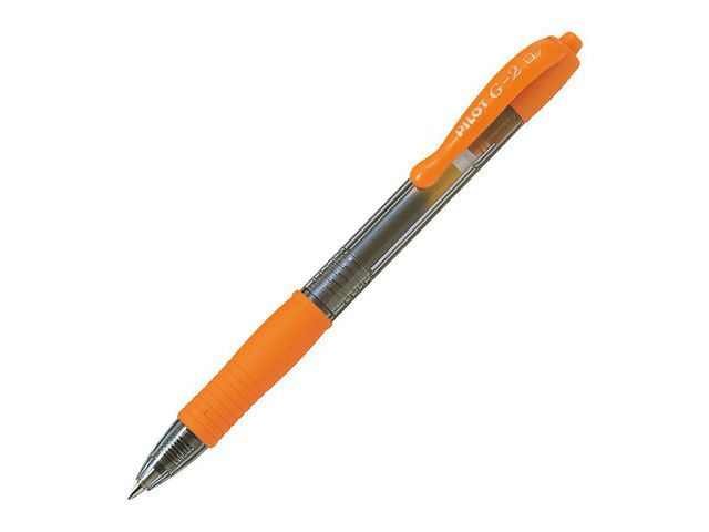 Pilot Gelpenna G-2 0,7 Orange | Kontorsmaterial - Pennor - Gelpennor | Kontorsexperten