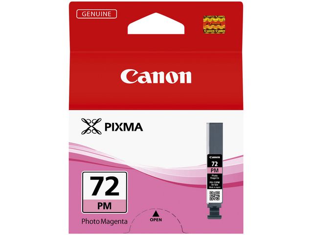 Canon Bläckpatron, PIXMA 72PM, fotomagenta, singelförpackning, 6408B001 | Toner och bläck - Bläckpatroner - Bläckpatroner Canon | Kontorsexperten