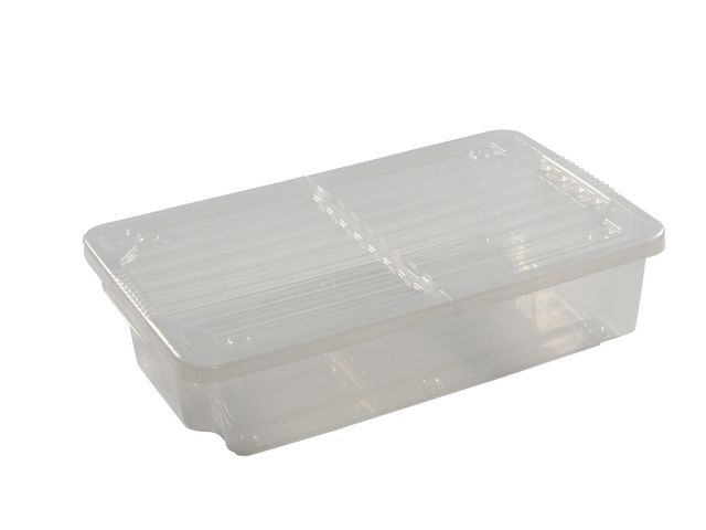 Förvaringsbox med hjul och lock 55L | Skolmöbler och inredning - Förvaringsmöbler - Backar, boxar och korgar | Kontorsexperten