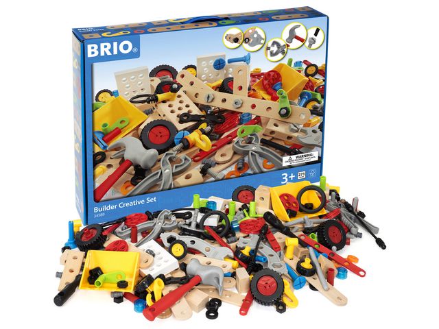 Produktfoto för BRIO® Builder byggsats kreativitet 271 delar