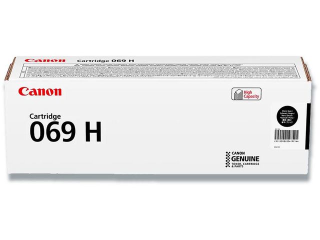 Canon Toner 069 H BK 7,6K Svart | Toner och bläck - Tonerkassetter - Toner Canon | Kontorsexperten