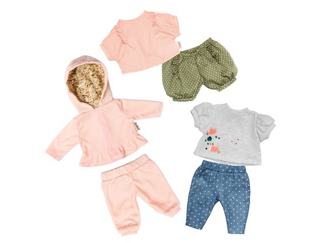 Dockkläder 36-40cm 3/fp | Skola och förskola - Lekmaterial - Dockvagnar och docktillbehör | Kontorsexperten