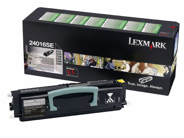 Lexmark Toner, 24016SE, svart, 24016SE | Toner och bläck - Tonerkassetter - Toner Lexmark | Kontorsexperten