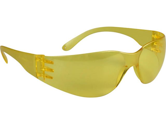 OX-ON Skyddsglasögon Slim Basic gul | Skyddsutrustning - Ögonskydd - Skyddsglasögon | Kontorsexperten
