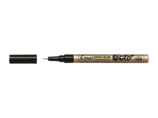 Pilot Märkpenna Super Color 1,0mm guld | Kontorsmaterial - Pennor - Märkpennor - Rund spets | Kontorsexperten