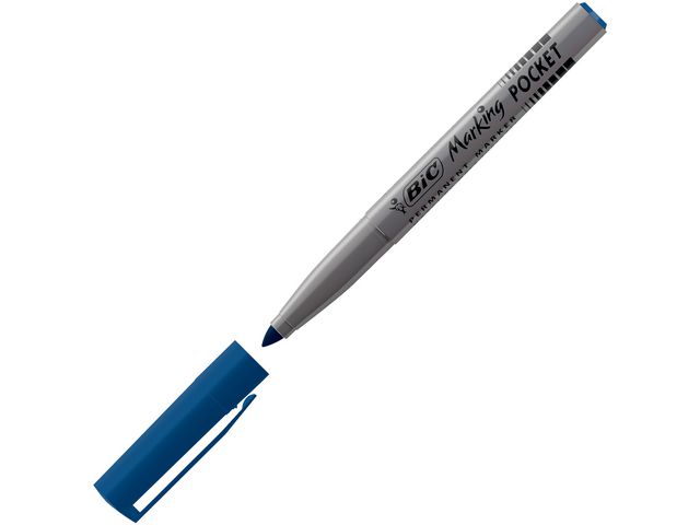 BIC® Märkpenna Marking™ Pocket 1445, permanent, medium1,1 mm linjebredd | Kontorsmaterial - Pennor - Märkpennor - Rund spets | Kontorsexperten
