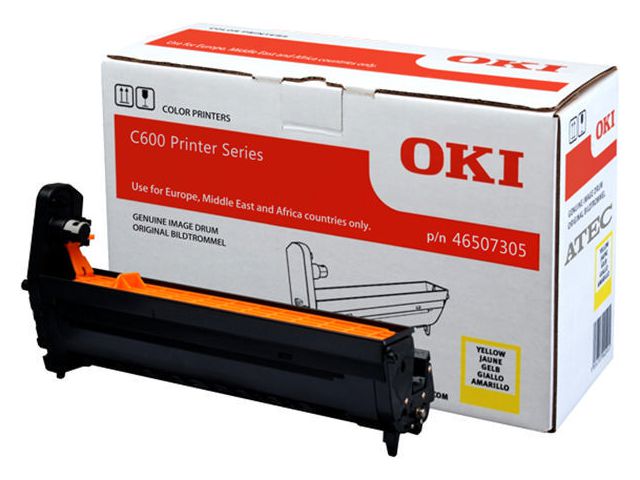 OKI Trumma 46507305 Gul | Toner och bläck - Trummor - Trummor OKI | Kontorsexperten