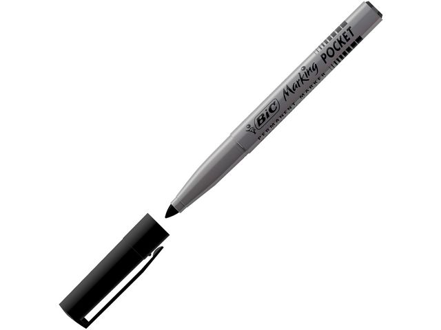 BIC® Märkpenna Marking™ Pocket 1445, permanent märkpenna, linjebredd på 1,1 mm | Kontorsmaterial - Pennor - Märkpennor - Rund spets | Kontorsexperten