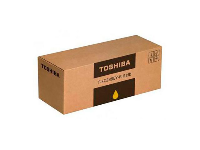 Toshiba Toner TFC338EY-R Gul | Toner och bläck - Tonerkassetter - Toner Toshiba | Kontorsexperten