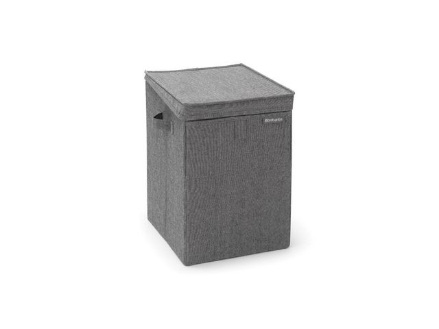 BRABANTIA Tvättkorg Stapelbar 35L Svart | Städ och hygien - Tvättmedel och klädvård - Klädvård | Kontorsexperten