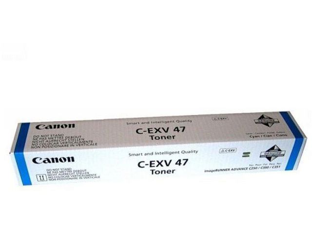 Canon Toner C-EXV 47 Cyan | Toner och bläck - Tonerkassetter - Toner Canon | Kontorsexperten