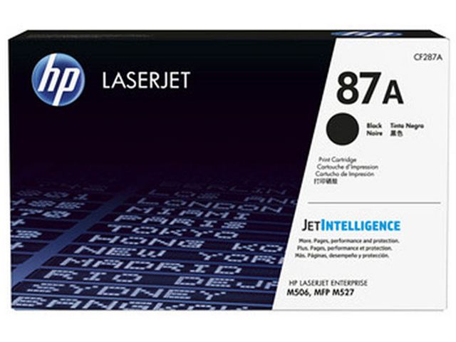 HP Toner CF287A 87A 9K Svart | Toner och bläck - Tonerkassetter - Toner HP | Kontorsexperten