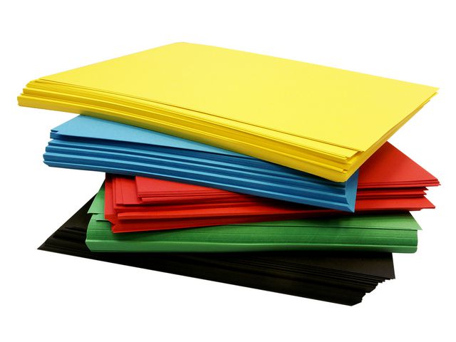 Tonpapper storsats A4 120g 500/fp | Skola och förskola - Hobbypapper - Färgat | Kontorsexperten