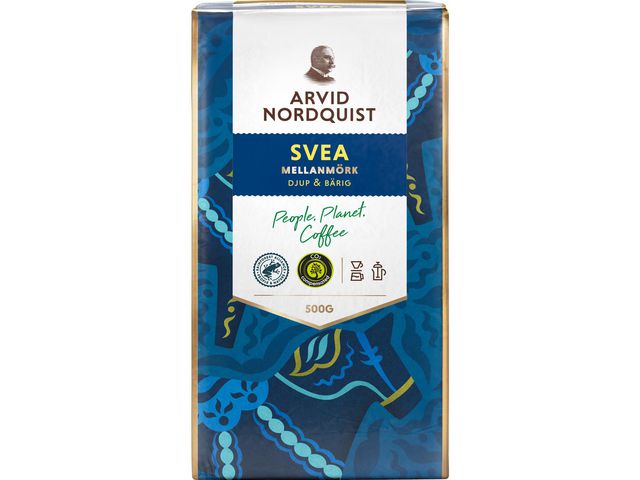 Arvid Nordquist Kaffe Svea 500g | Kök och servering - Kaffe och te - Bryggkaffe | Kontorsexperten