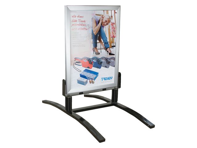 Gatuställ Alufjäder 70x100cm silver | Kontorsmaterial - Butiksmaterial - Gatuställ | Kontorsexperten