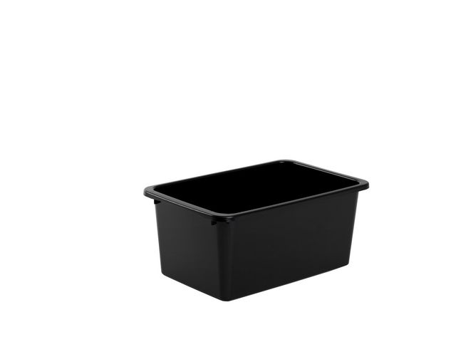 NORDISKA PLAST Förvaringsbox Store It 5L, svart | Skolmöbler och inredning - Förvaringsmöbler - Backar, boxar och korgar | Kontorsexperten