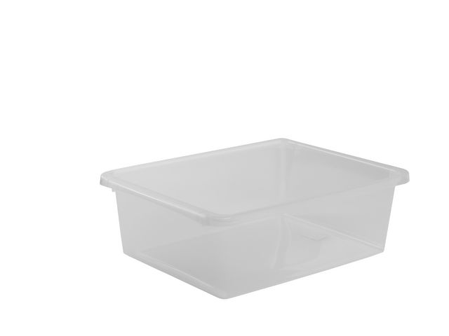 NORDISKA PLAST Förvaringsbox Store It 10L, transparent | Skolmöbler och inredning - Förvaringsmöbler - Backar, boxar och korgar | Kontorsexperten