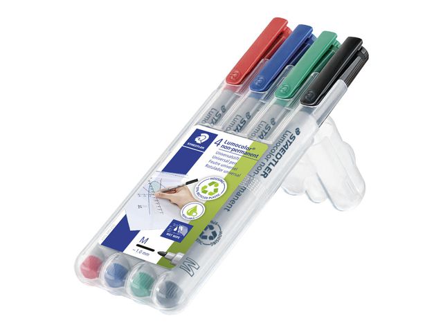 STAEDTLER Lumocolor Universalpenna M VL 4/fp | Kontorsmaterial - Pennor - Overheadpennor | Kontorsexperten