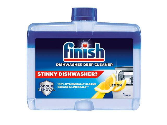 Finish Diskmaskinrengöring Lemon 250ml | Städ och hygien - Diskrengöring - Maskinrengöring | Kontorsexperten