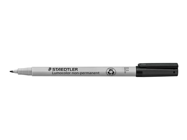 STAEDTLER Lumocolor Universalpenna Lumocolor® 316 icke-permanent, tunn spets, 0,6 mm linjebredd, svart | Kontorsmaterial - Pennor - Overheadpennor | Kontorsexperten