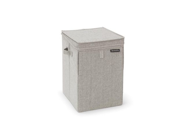 BRABANTIA Tvättkorg Stapelbar 35L Grå | Städ och hygien - Tvättmedel och klädvård - Klädvård | Kontorsexperten