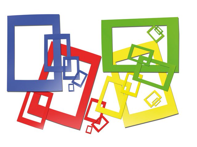 Passepartoutramar A3-A7 sort färg 40/fp | Skola och förskola - Konstnärsprodukter - Passepartout | Kontorsexperten