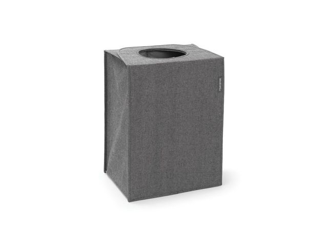 BRABANTIA Tvättkorg Rektangulär 55L Svart | Städ och hygien - Tvättmedel och klädvård - Klädvård | Kontorsexperten