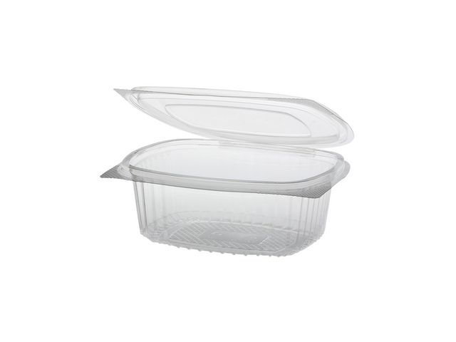 PAPSTAR Salladsskål R-PET 500ml inkl. lock 50/fp | Kök och servering - Matförvaring - Plastformar och skålar | Kontorsexperten