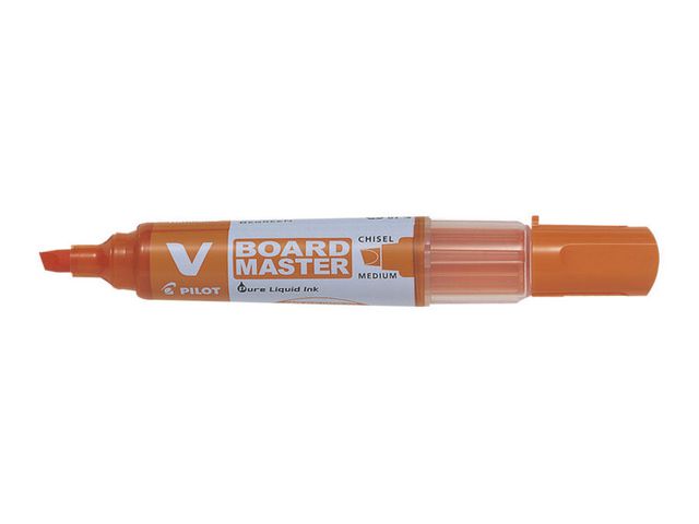 Pilot Begreen Whiteboardpenna Begreen V-Board Master, snedskuren spets på 6,0 mm, orange | Kontorsmaterial - Pennor - Whiteboardpennor - Skuren spets | Kontorsexperten