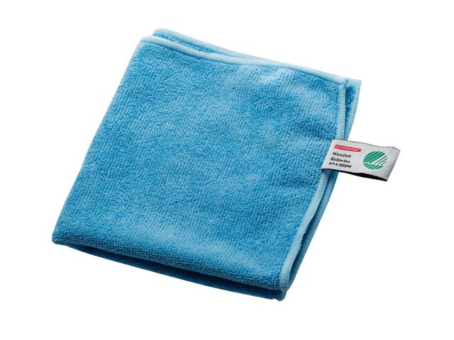 NORDEX Microfiberduk PROFFER 32x32cm blå | Städ och hygien - Städdukar och diskdukar - Städdukar - Mikro | Kontorsexperten