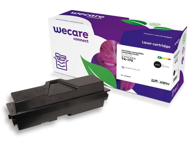 WECARE Toner KYOCERA TK-170 7,2K svart | Toner och bläck - Tonerkassetter - Toner WeCare | Kontorsexperten