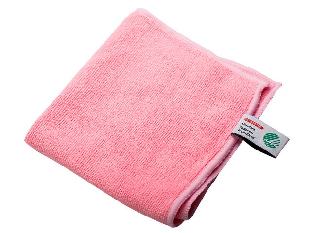 NORDEX Microfiberduk PROFFER 32x32cm röd | Städ och hygien - Städdukar och diskdukar - Städdukar - Mikro | Kontorsexperten