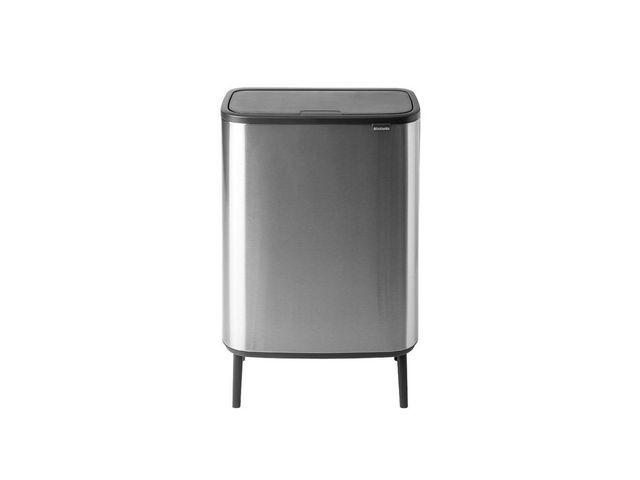Produktfoto för BRABANTIA Papperskorg Bo Touch Bin HI 60L Matt Stål