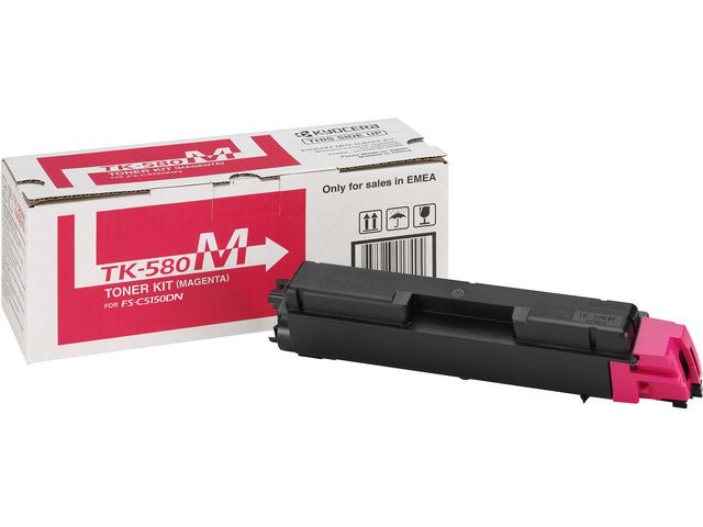 KYOCERA Toner, 580M, magenta, 1T02KTBNL0 | Toner och bläck - Tonerkassetter - Toner Kyocera | Kontorsexperten