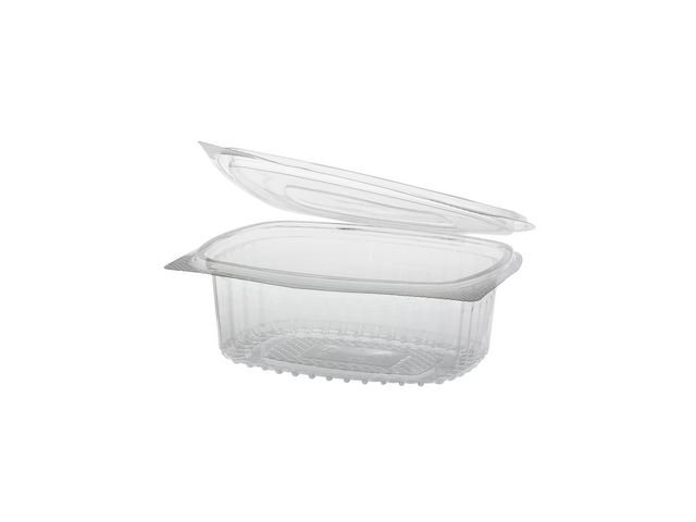 PAPSTAR Salladsskål R-PET 375ml inkl. lock 50/fp | Kök och servering - Matförvaring - Plastformar och skålar | Kontorsexperten