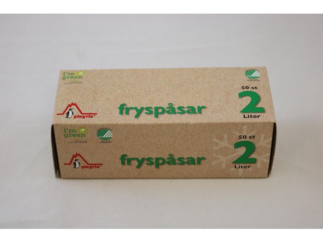 PINGVIN Fryspåse ECO LDPE 2L transparent 50/fp | Kök och servering - Plast och fryspåsar - Fryspåsar | Kontorsexperten