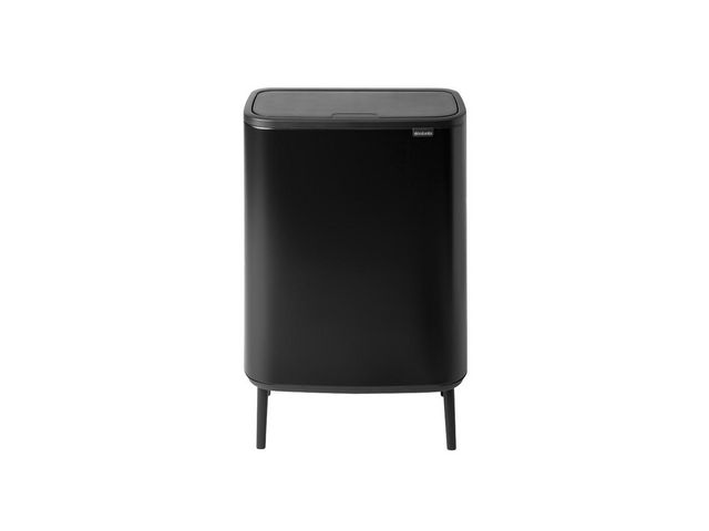 Produktfoto för BRABANTIA Papperskorg Bo Touch Bin HI 2x30L Matt Svart